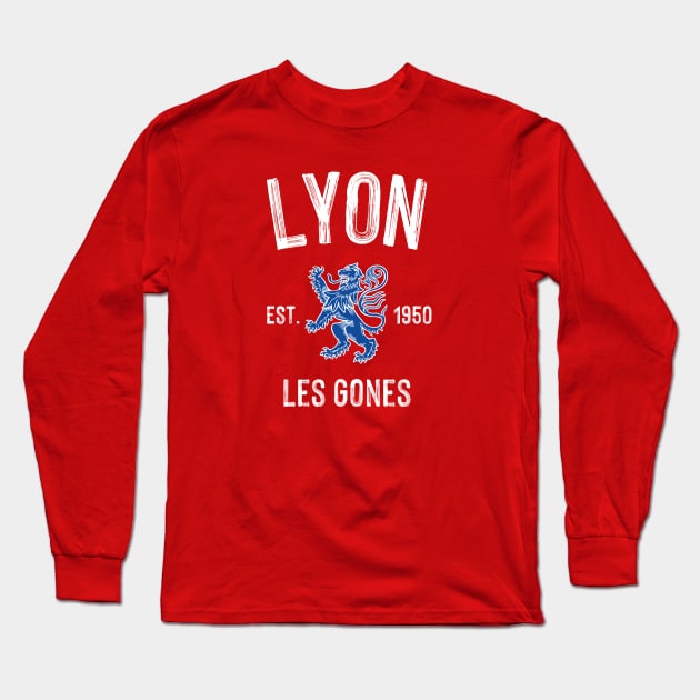 Lyon Football Sport Edition Long Sleeve T-Shirt by PopUpStore